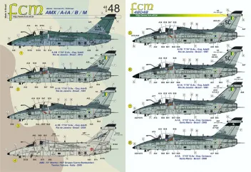FCM48048 AMX Brazilian and Italian Air Force
