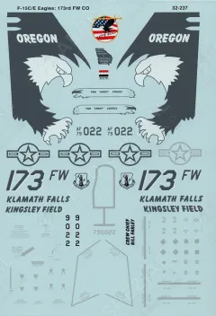 SS32237 F-15C Eagle Oregon ANG