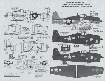 SS48717 F6F-5N Hellcat Nachtjäger