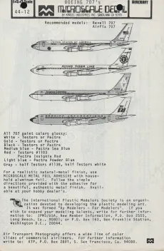 MS44012 Boeing 707
