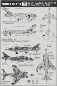 MDC015 Corsair II, Harrier & Phantom