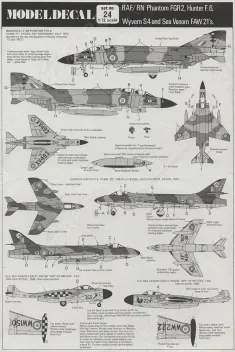 MDC024 Hunter, Phantom, Sea Venom & Wyvern
