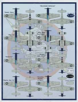 FBD32006 P-51 Mustang Meyer’s Maulers 487th FS Teil 1