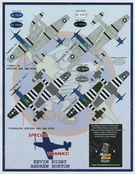 FBD32006 P-51 Mustang Meyer’s Maulers 487th FS Teil 1