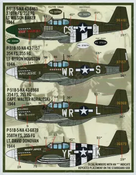 FD&S4834 P-51B/C Mustang Teil 1