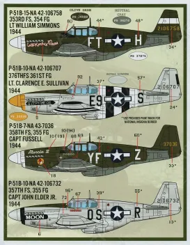 FD&S4834 P-51B/C Mustang Teil 1