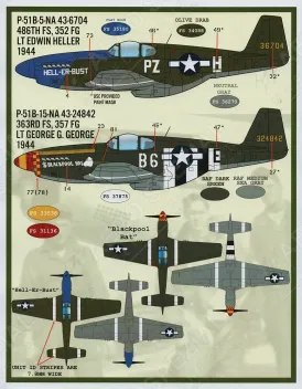FD&S4834 P-51B/C Mustang Teil 1