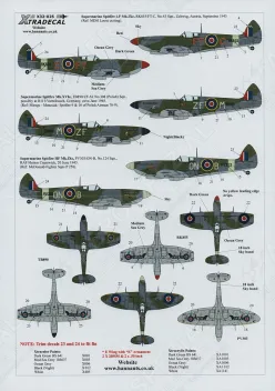 XD32025 Spitfire Mk.IXe und Mk.XVIe