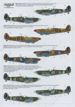 XD32042 Spitfire Mk.Vb späte Tarnschemen