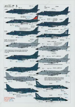 XD48058 Harrier GR.3 und Sea Harrier FRS.1 Falkland-Krieg