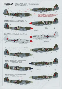 XD72128 Spitfire F.22 / F.24