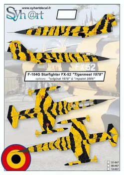 SY72067 F-104G Starfighter NATO Tiger Meet 1978