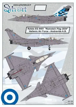 SY72159 Rafale EG Ramstein Flag 2024