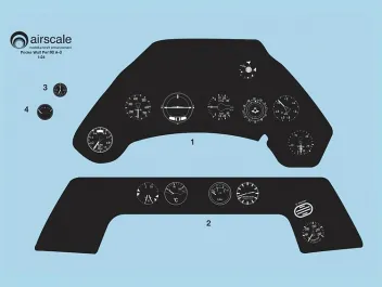 AS24FWA Fw 190 A Instrument Panel