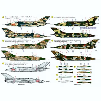 ACD72029 A-5C / Q-5C Fantan Internationale Luftstreitkräfte