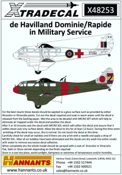 XD48253 DH.89 Dominie / Rapide im militärischen Einsatz