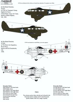 XD48253 DH.89 Dominie / Rapide im militärischen Einsatz