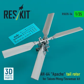 RSU350034 AH-64 Apache Heckrotor