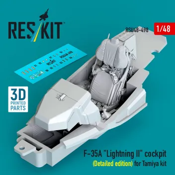 RSU480498 F-35A Lightning II Cockpit Set (detaillierte Ausführung)