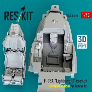 RSU480498 F-35A Lightning II Cockpit Set (detaillierte Ausführung)