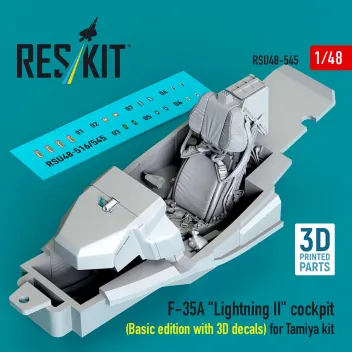 RSU480545 F-35A Lightning II Cockpit Set (Basis-Ausführung)