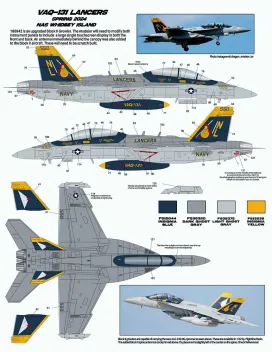 DTD32001 EA-18G Growler Kommandeursmaschinen