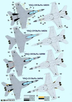 DXM48073 EA-18G Growler Kommandeursmaschinen
