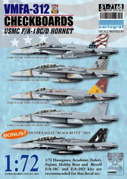 DXM72067 F/A-18C/D Hornet VMFA-115 und VMFA-312