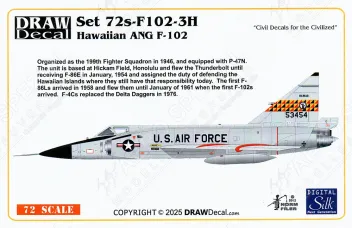 DRD7215 F-102A Delta Dagger Hawaii Air National Guard