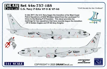 DRD4418 P-8A Poseidon U.S. Navy VP-9 & VP-26