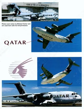 DRD4422 C-17A Globemaster III Qatar Emiri Air Force
