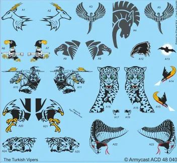 ACD48040 F-16 Fighting Falcon Türkische Luftwaffe