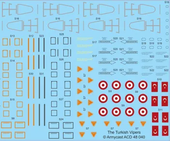 ACD48040 F-16 Fighting Falcon Türkische Luftwaffe