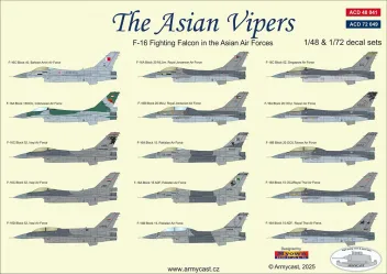 ACD48041 F-16 Fighting Falcon Asiatische Luftstreitkräfte
