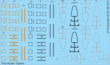 ACD48041 F-16 Fighting Falcon Asiatische Luftstreitkräfte