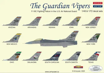 ACD72047 F-16 Fighting Falcon Air National Guard