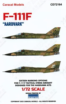 CD72164 F-111F Aardvark