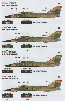 CD72164 F-111F Aardvark