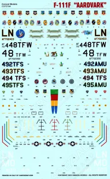 CD72164 F-111F Aardvark