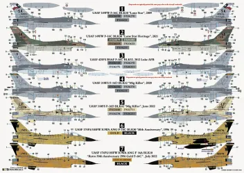 DXM72055 F-16 Fighting Falcon U.S. Air Force