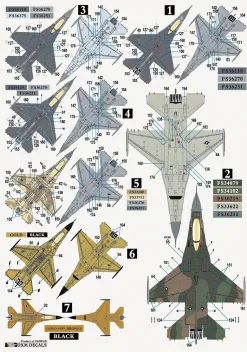 DXM72055 F-16 Fighting Falcon U.S. Air Force