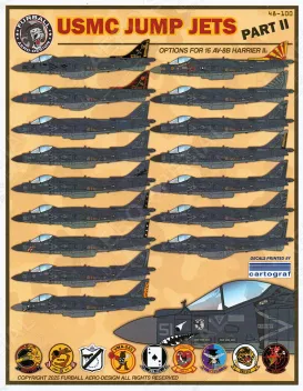 FBD48100 AV-8B Harrier II U.S. Marines