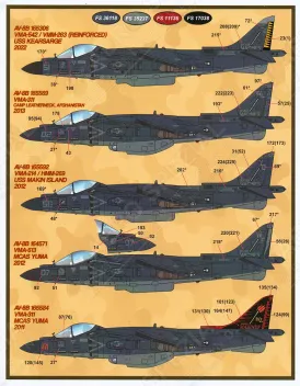 FBD48100 AV-8B Harrier II U.S. Marines