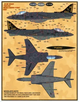 FBD48100 AV-8B Harrier II U.S. Marines