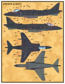FBD48100 AV-8B Harrier II U.S. Marines