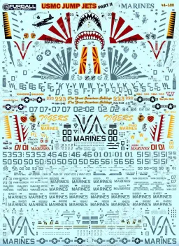FBD48100 AV-8B Harrier II U.S. Marines