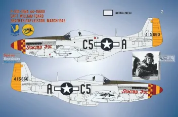 BMA48045 P-51D Mustang Yoxford Boys Teil 9