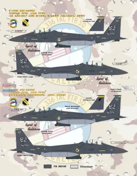BMA48053 F-15E Strike Eagle Operation Desert Shield / Desert Storm