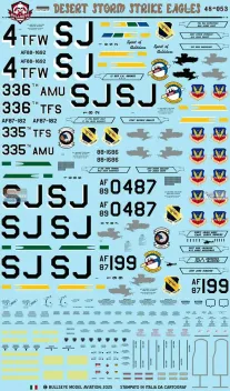 BMA48053 F-15E Strike Eagle Operation Desert Shield / Desert Storm