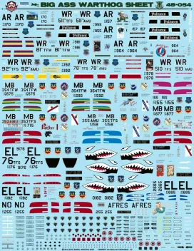 BMA48054 A-10A Thunderbolt II in European-One-Tarnung